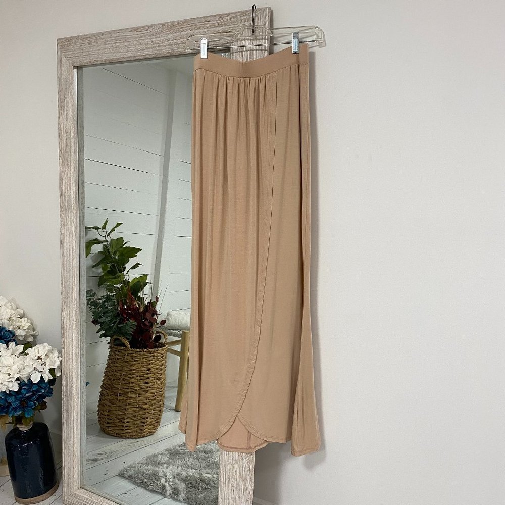 NWT Blush/Nude Maxi Skirt
